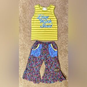 Matilda Jane Tank Top and Capri set